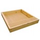 Ruche Dadant "Red Cedar" 10 cadres toit chalet (sans cadre)