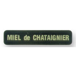 Etiquette (Boite de 1000) Saveurs - Miel de Chataigner