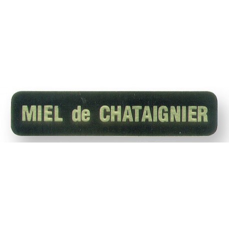 Etiquette (Boite de 1000) Saveurs - Miel de Chataigner