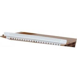 PORTE D'ENTREE BLANCHE (Passage 8.5) POUR PLATEAU DE FOND PVC 10 C