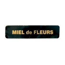 Etiquette Miel de Fleurs (boite de 1000)