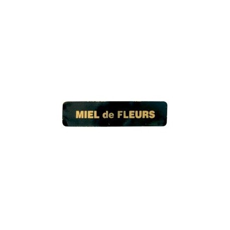 Etiquette Miel de Fleurs (boite de 1000)