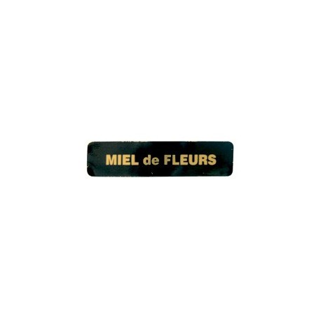 ETIQUETTES : MIEL DE CHATAIGNIER (BOITE DE 750)